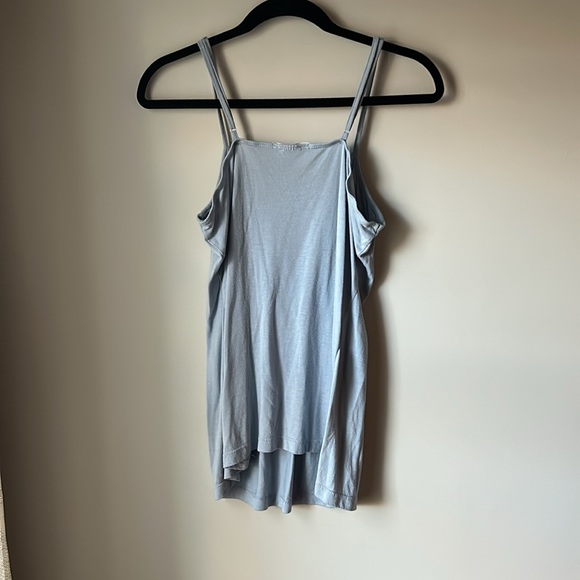 Spaghetti strap tank top with lace detail - Picture 4 of 5